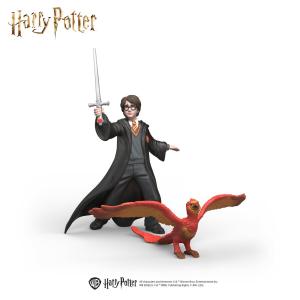 Schleich Harry Potter� Zauberwelt: Schleich Harry und Fawkes� mit Schwert 14994