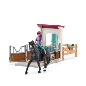 Schleich Horse Club Horses: Schleich Horse box with Lisa and Storm 42709