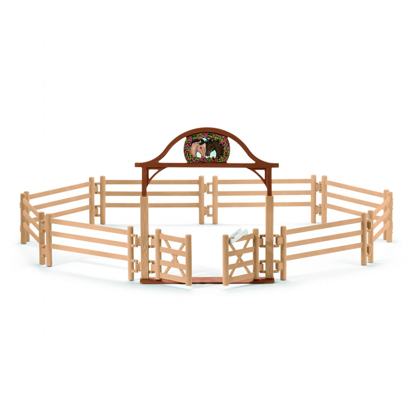 Schleich Horse coupling with entrance gate 42434