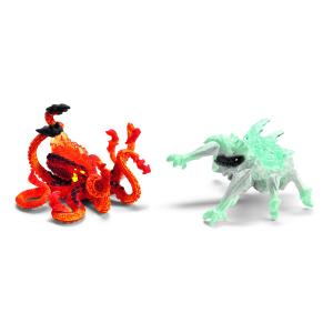 Schleich Eldrador: Schleich Ice beetle vs. fire octopus