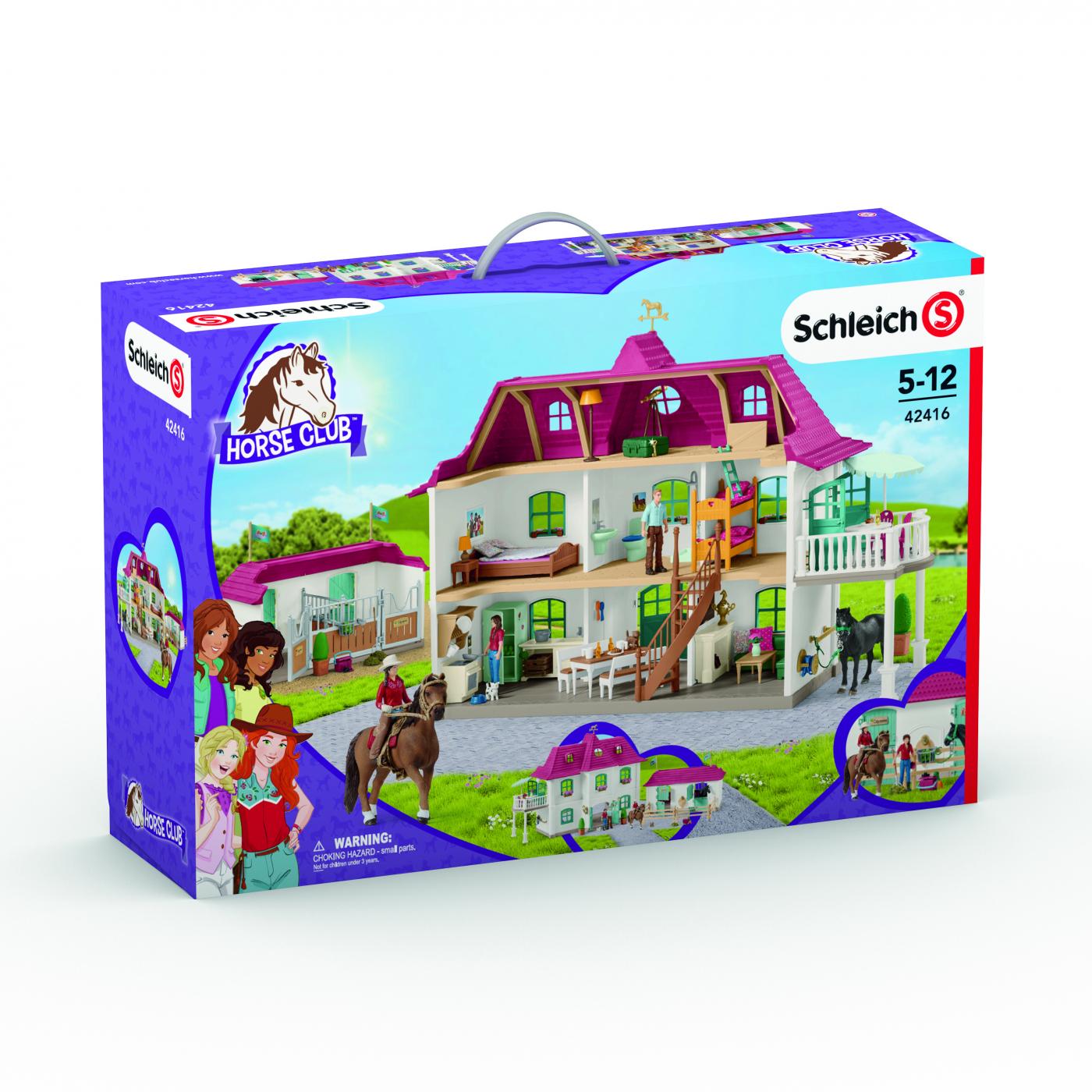 schleich horse club house