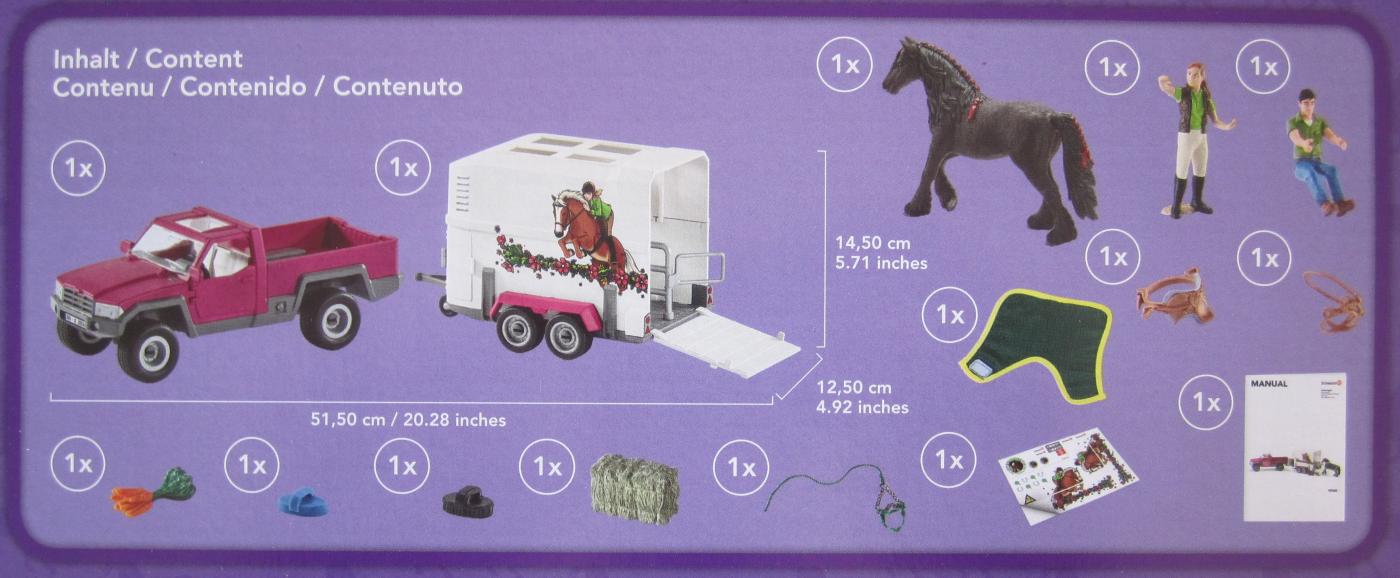 schleich trailer truck