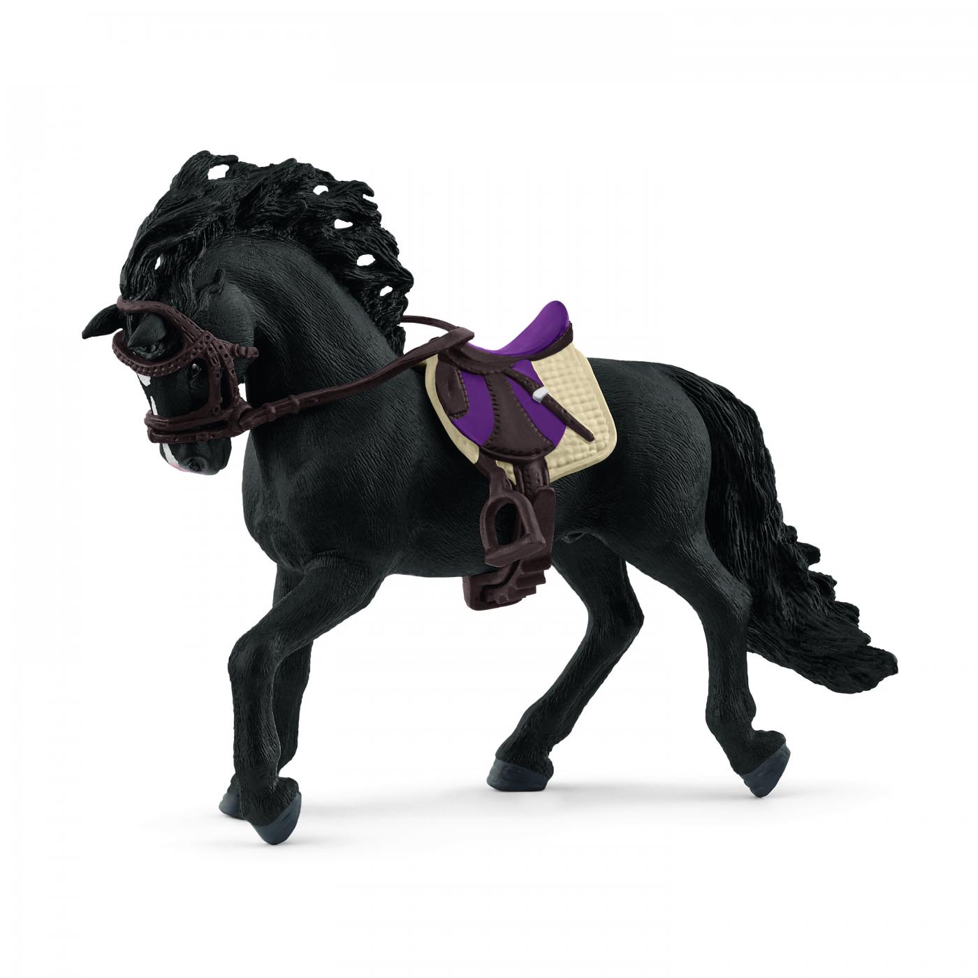 Schleich Pura Raza Espanola Hengst mit Sattel und Zaumzeug 42707