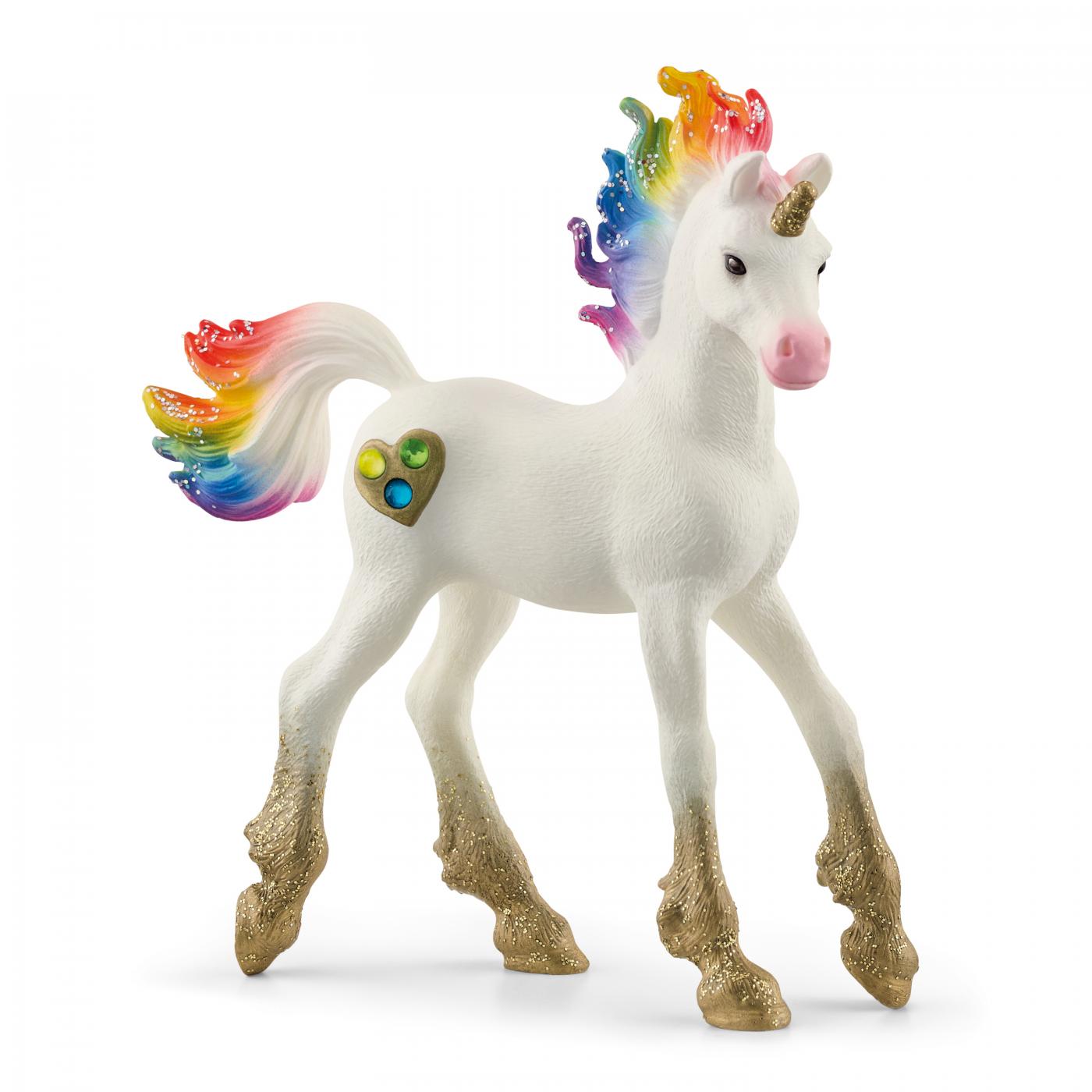 Schleich Rainbow unicorn foal 70727