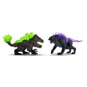 Schleich Monster Eldrador: Schleich Schattenluchs gegen Felsbrecher 70827