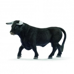 Schleich Bauernhoftiere: Schleich Schwarzer Stier 13875