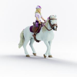 Schleich Horse Club Horses: Schleich Sofia with horse Blossom  42713