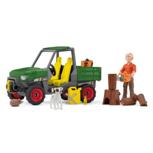Schleich Farmworld: Schleich Working in the Forest 42659
