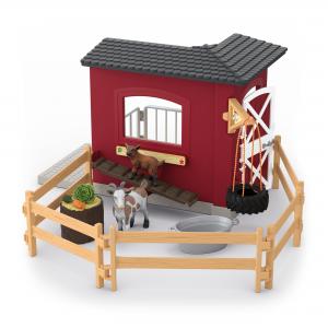Schleich Bauernhoftiere: Schleich Ziegenstall  42726