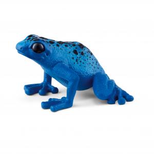 Schleich Bauernhoftiere: Schleich blauer Pfeilgiftfrosch 14864