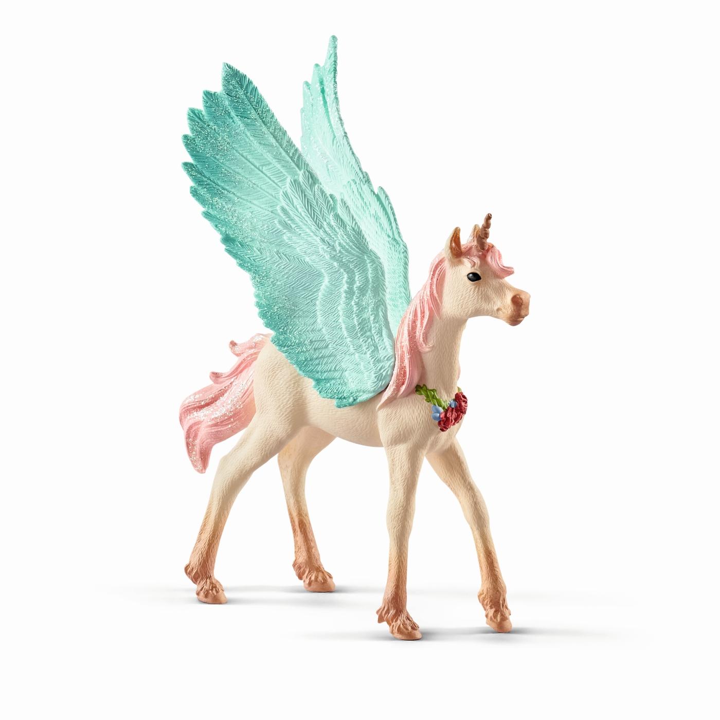 Schleich jewellery unicorn Pegasus foal 70575