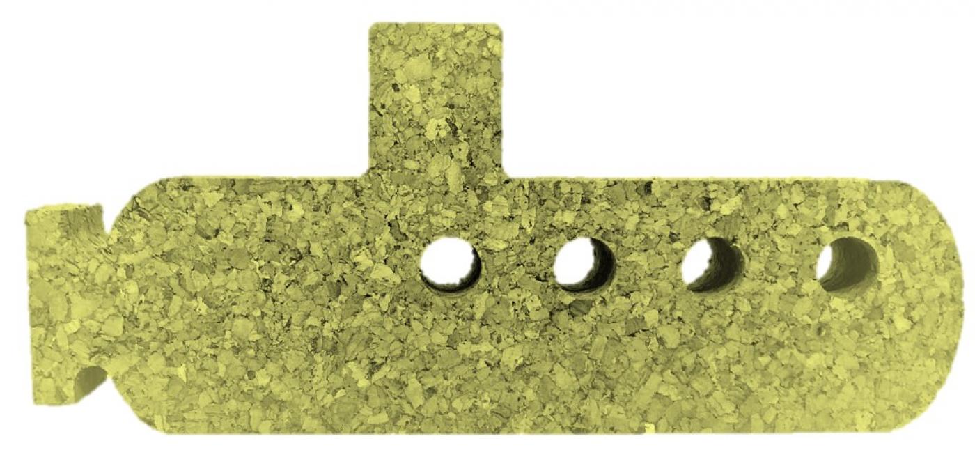 Submarine cork natural yellow