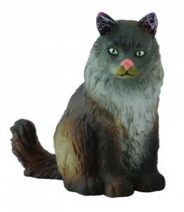CollectA Norwegische Waldkatze sitzend 88327 ca.5.5x3x5cm