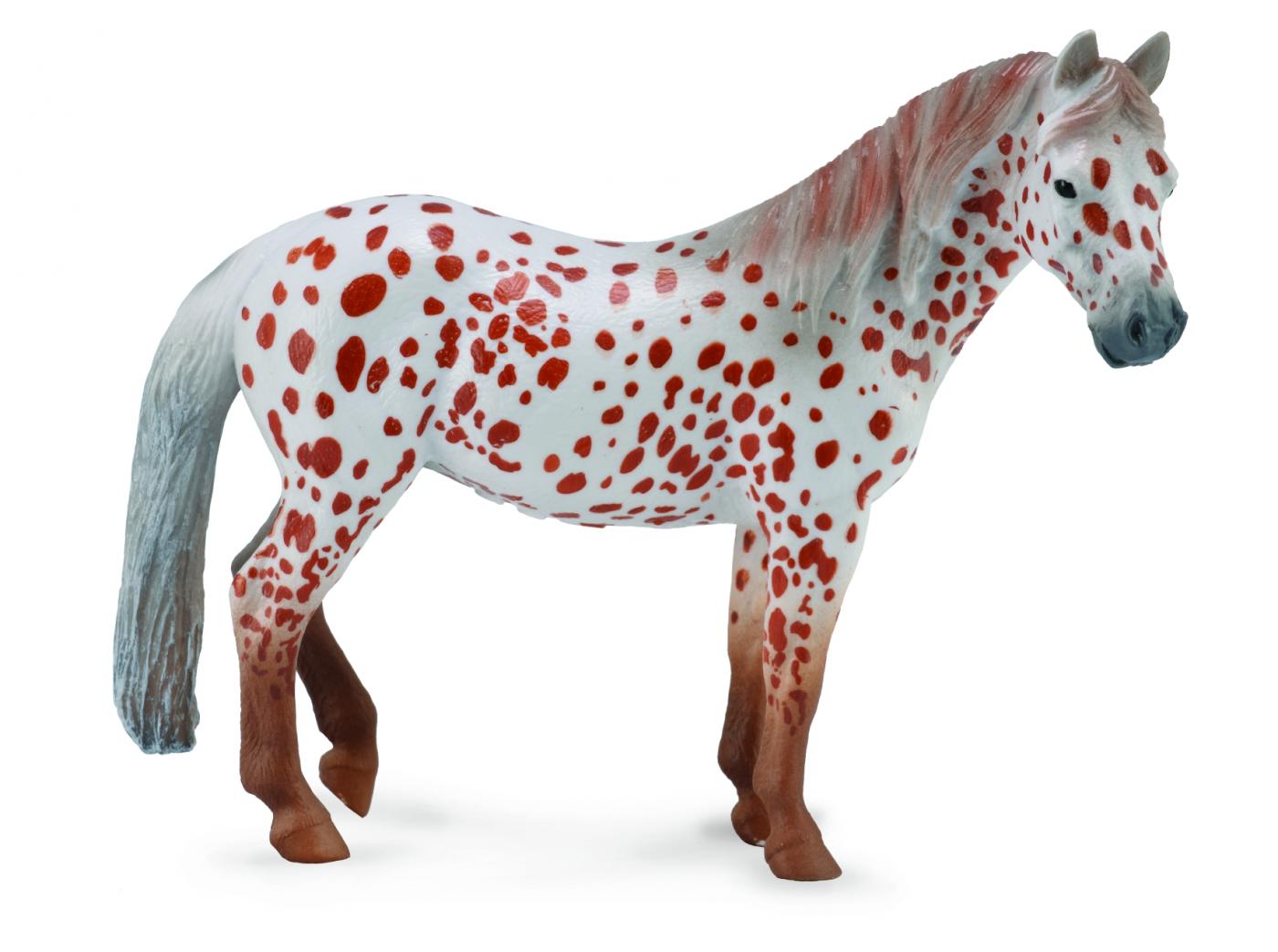 CollectA Horses: CollectA British Spotted Pony Mare – Chestnut Leopard ...