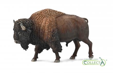 Collecta 88336 American Bison 4 11/16in Wild Animals 