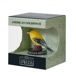 Mojo Amerikanischer Goldfink in einer Vitrine 381125