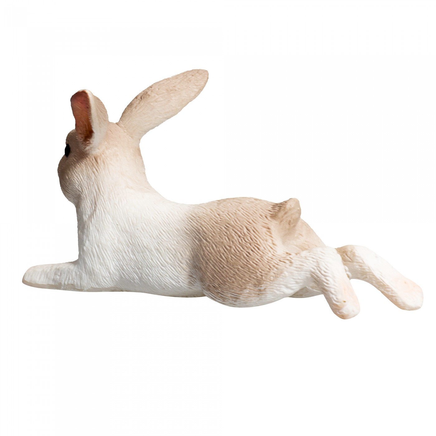 MOJO Schaf Mit Schwarzem Gesicht Liegend - Realistische Bauernhof-Spielfigur, Handbemalt