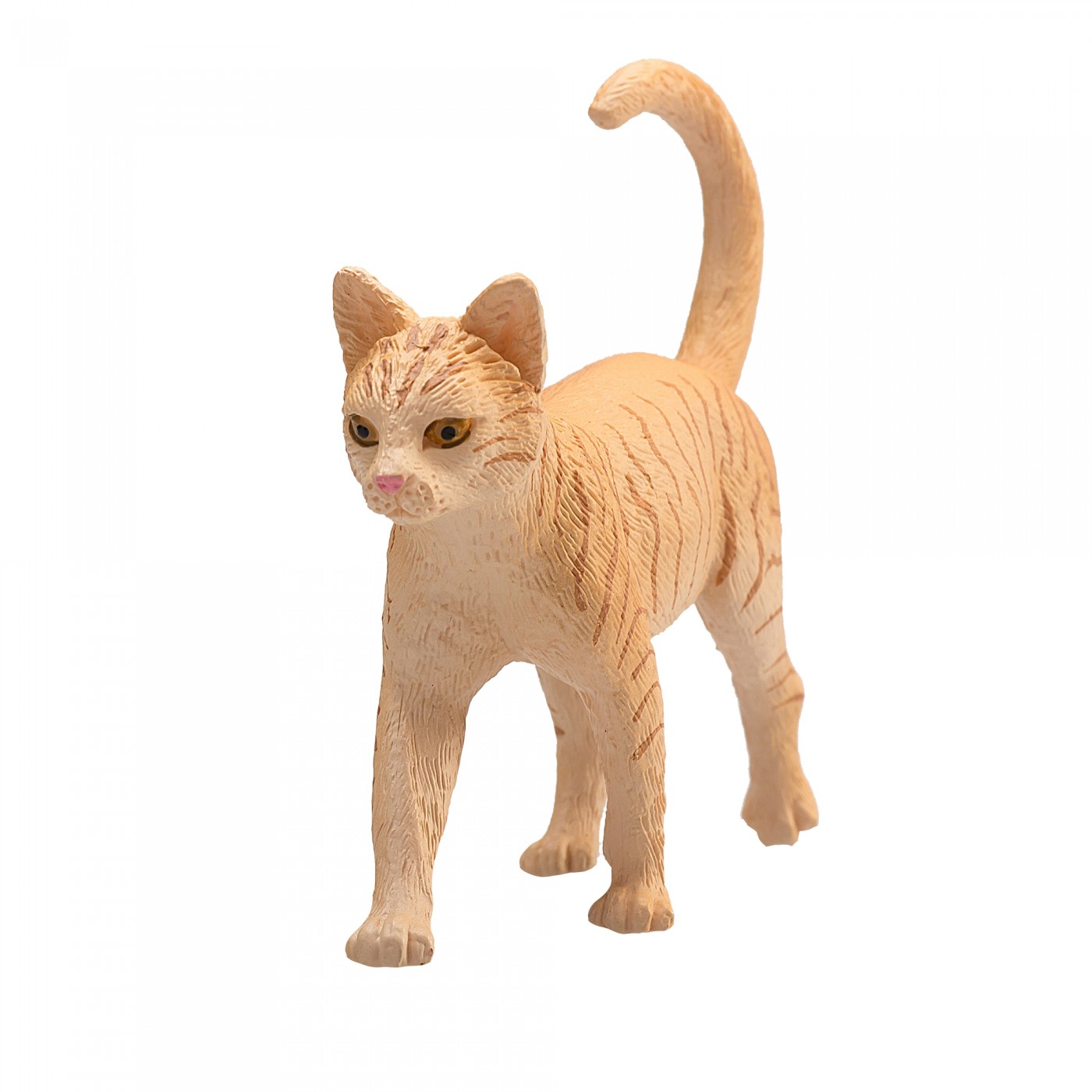 MOJO Animal Planet Katzenfigur, Sitzend, Schwarz – Weiches Latex, Für Spiel Und Dekoration