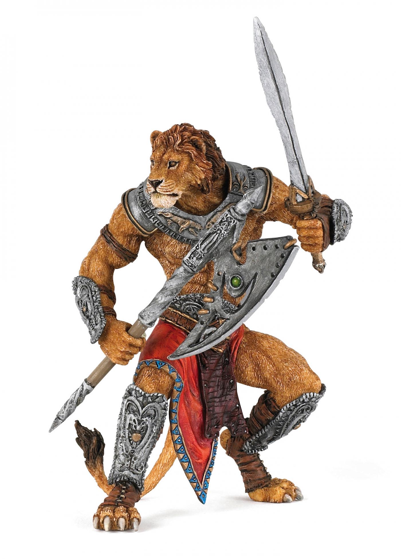 Papo 38945 lion Man dragons elves at