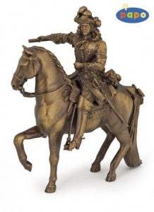 Papo Ludwig XIV auf seinem Pferd 39709 ca.11.5x14cm