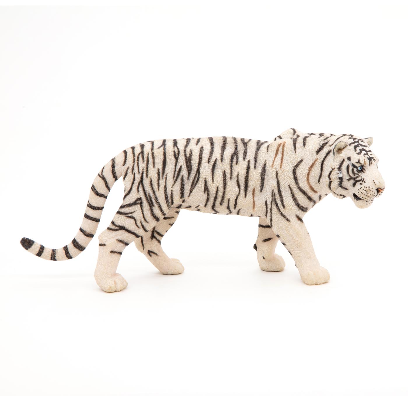 Papo 50004 Tiger - Wildtierfigur Aus Der Serie 'Wildtiere Der Welt', Detailgetreu Und Hochwertig Verarbeitet, Mehrfarben