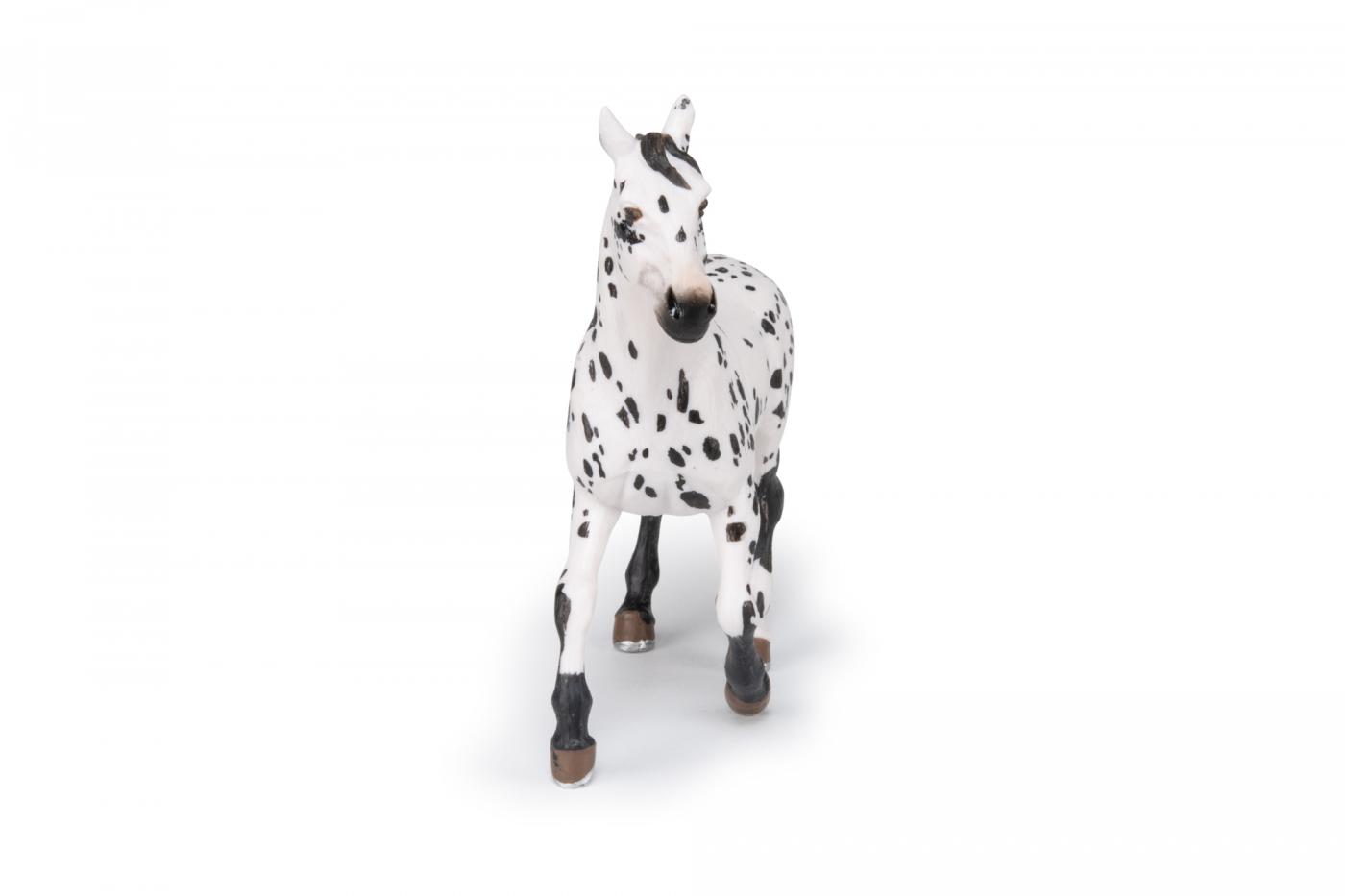 Papo 51510 Appaloosa Fohlen – 9,7x5,3x7,7 Cm | Detailreiche Spielzeugfigur, Für Kinder Ab 3 Jahren