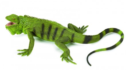 Safari Ltd 2677 Green Iguana animal figures at