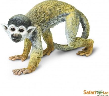NEW * Safari LARGE SQUIRREL MONKEY big solid plastic toy wild zoo animal 