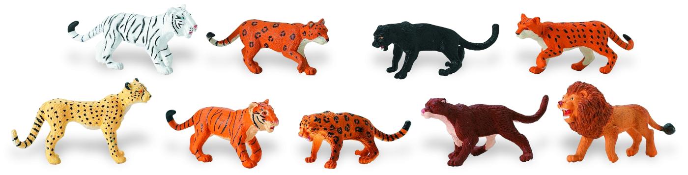 Safari Ltd 6946 Toob big cats minis at